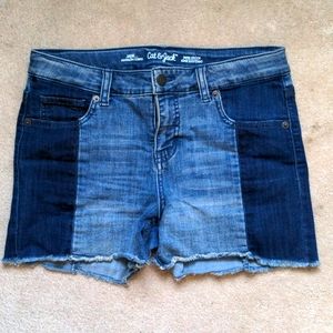 Funky denim shorts